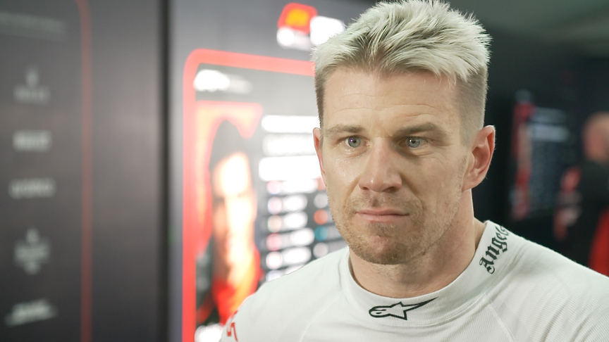 ‘I don’t think we expected that!’ – Hulkenberg on Haas getting both cars through to Q3