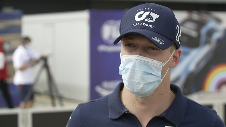 Daniil Kvyat: Pace was 'super quick' until British GP crash