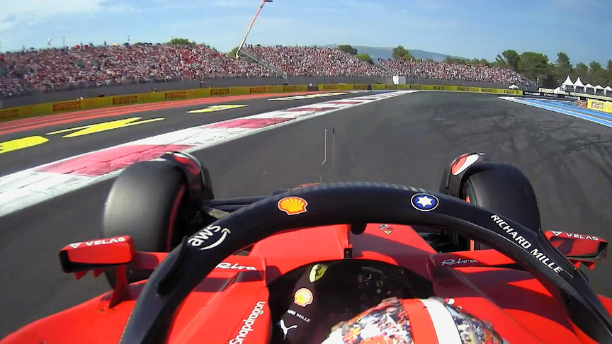 ONBOARD: Charles Leclerc's 2022 Pirelli Pole Position Award lap at the French Grand Prix