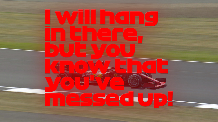 70th Anniversary Grand Prix: Vettel tells Ferrari they ‘messed up’