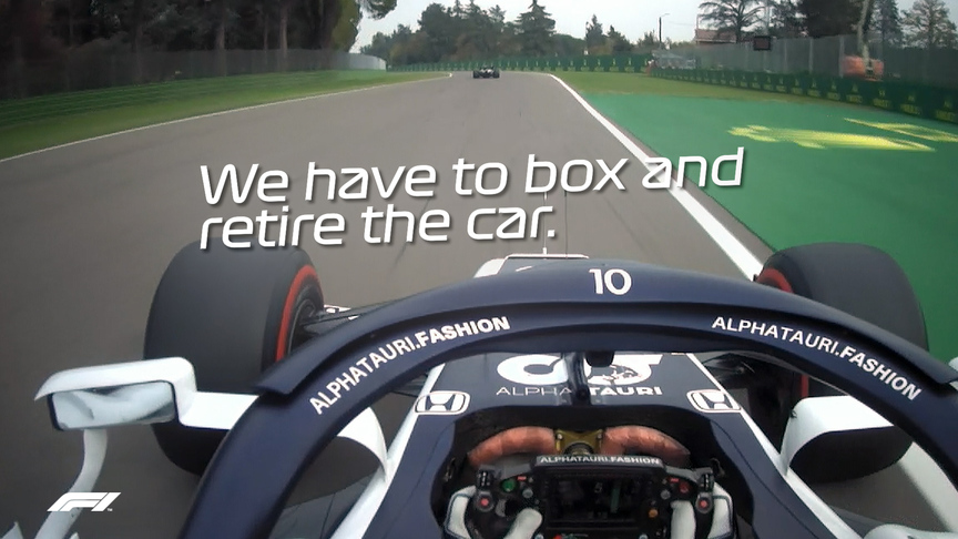 2020 Emilia Romagna Grand Prix: Power unit issue forces Gasly to retire