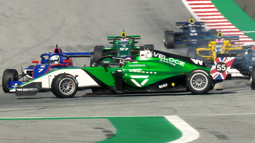 W Series: Reigning champion Chadwick punted into spin in Styria