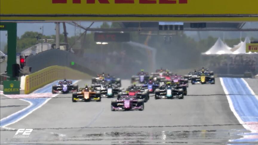 F2 2019 Round 5: Sprint race highlights