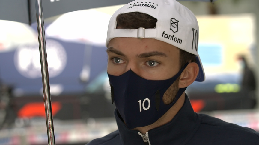Pierre Gasly 'really excited' by unpredictable weather at Russian GP