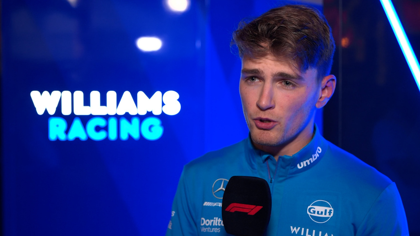 Logan Sargeant: 'Relatively happy where I am physically' after first testing session with Williams