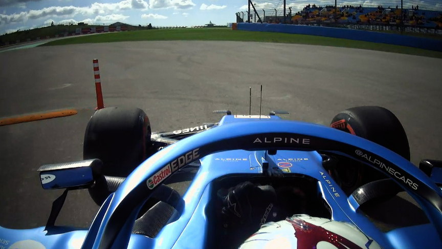 2021 Turkish GP FP1: Ocon goes off track in first practice