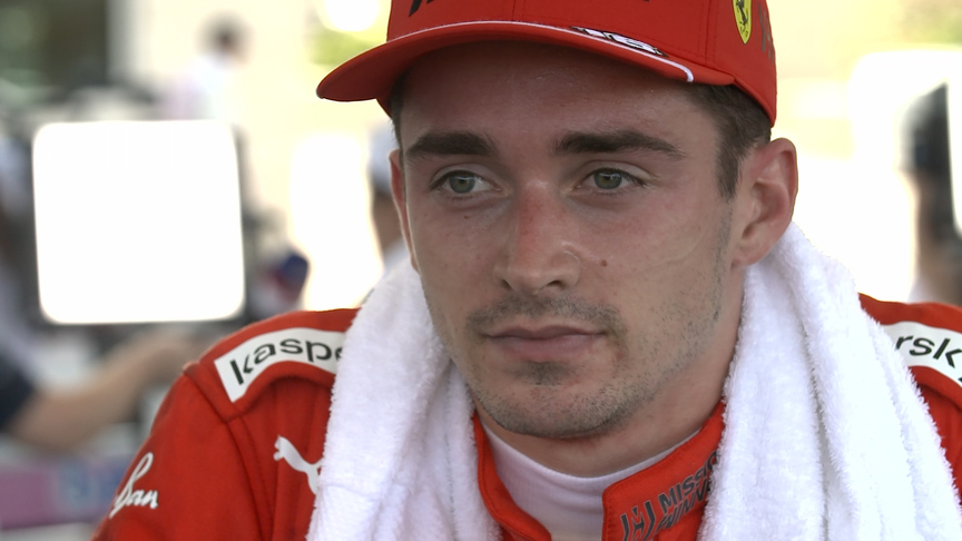 P4 Leclerc happy with 'very, very positive' race at US GP