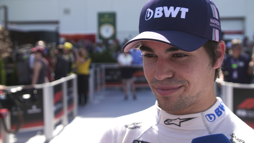 Lance Stroll: 'I fully committed from lap 1'