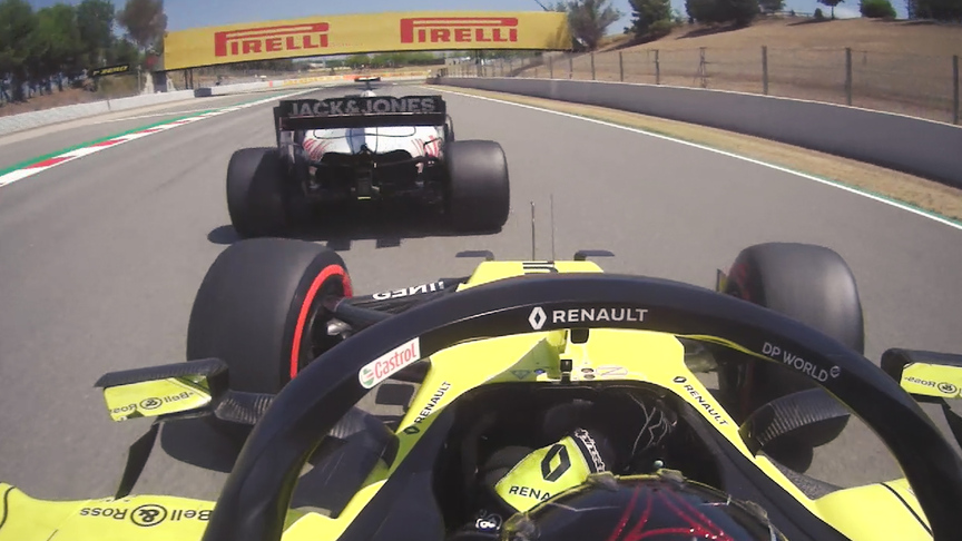 Spanish Grand Prix FP3: Onboard and radio for Ocon and Magnussen incident