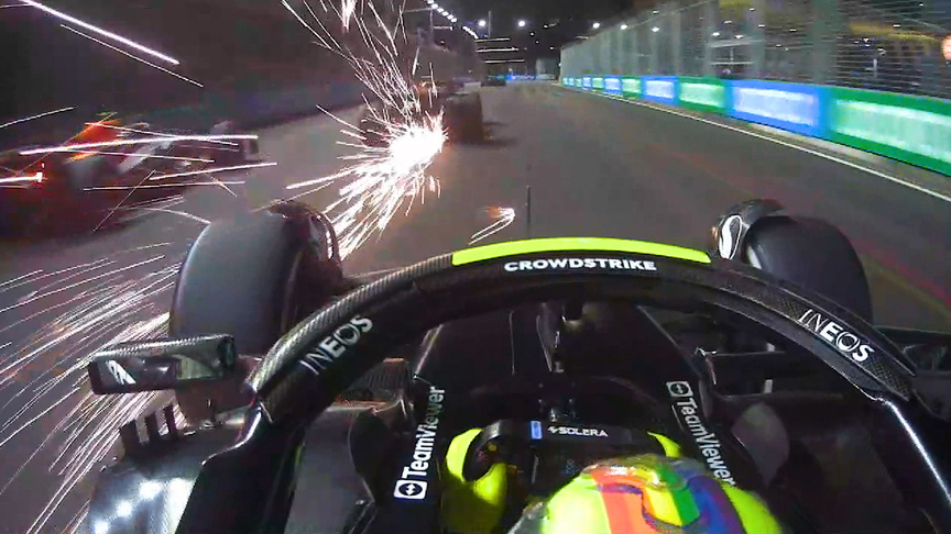 Top 10 Onboard Moments: 2023 Singapore Grand Prix
