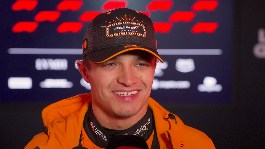 'I got away with it' - Norris on final sector error that almost cost him pole in Las Vegas