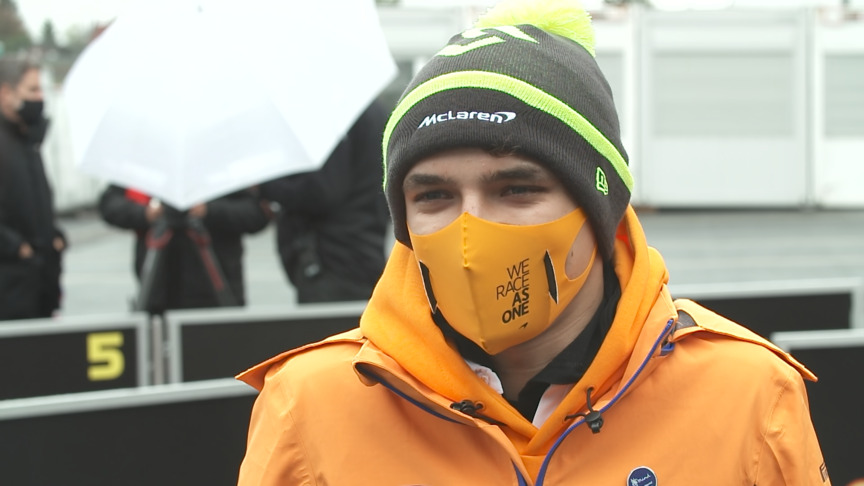 Lando Norris wants to 'make up for Russia' this weekend