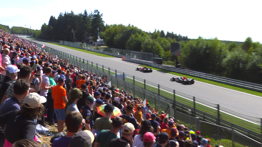 2022 Belgian Grand Prix: Verstappen takes the race lead on Lap 18 from Sainz