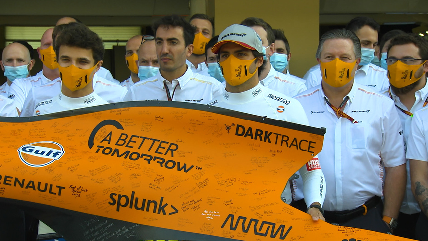 2020 Abu Dhabi Grand Prix: McLaren say goodbye to Carlos Sainz