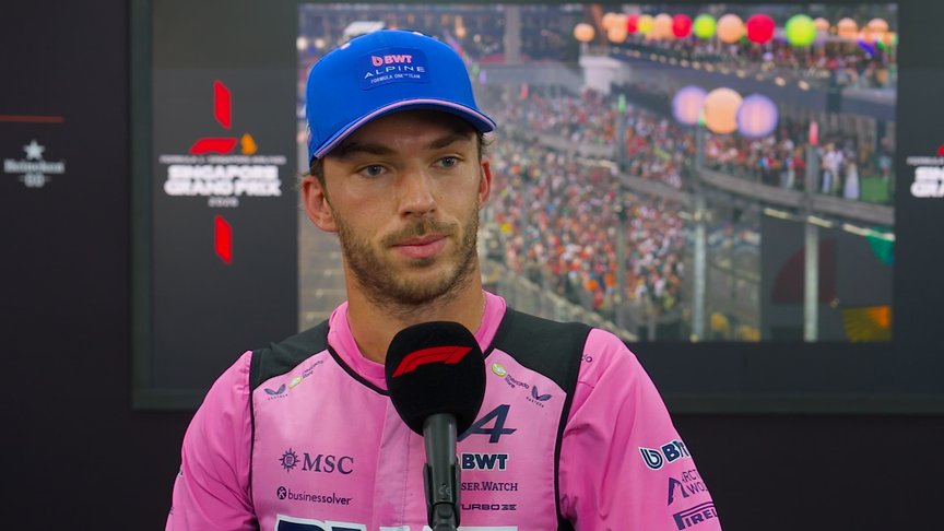 'No power in the straights' for P9 Gasly in Sprint
