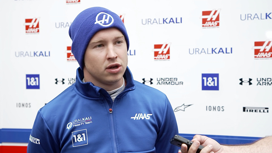 Nikita Mazepin 'ready to drive any conditions' at Belgian GP