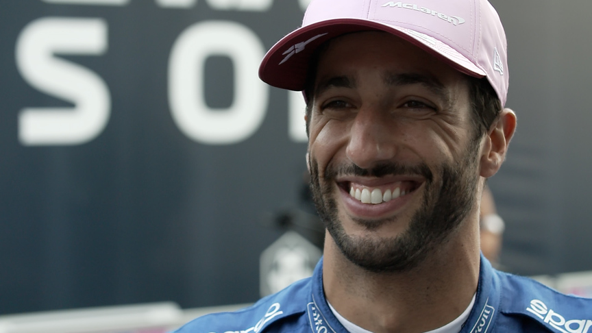 Daniel Ricciardo: 'First box ticked' with front row start for Italian GP
