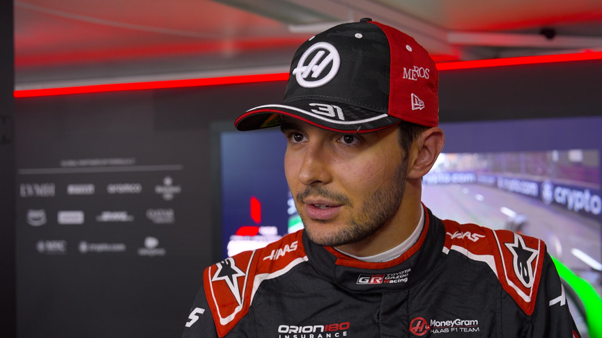 Ocon: ‘The car was behaving pretty decently today’