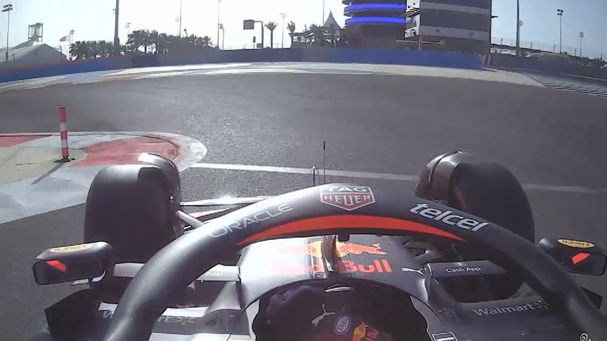 2022 Bahrain GP FP3: Onboard for Max Verstappen’s fastest lap