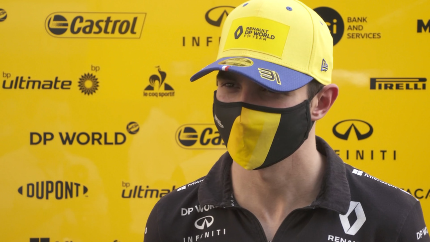 Esteban Ocon is feeling the pain after third race in a row