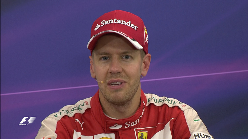 Sebastian Vettel Interview nach dem Rennen in Japan