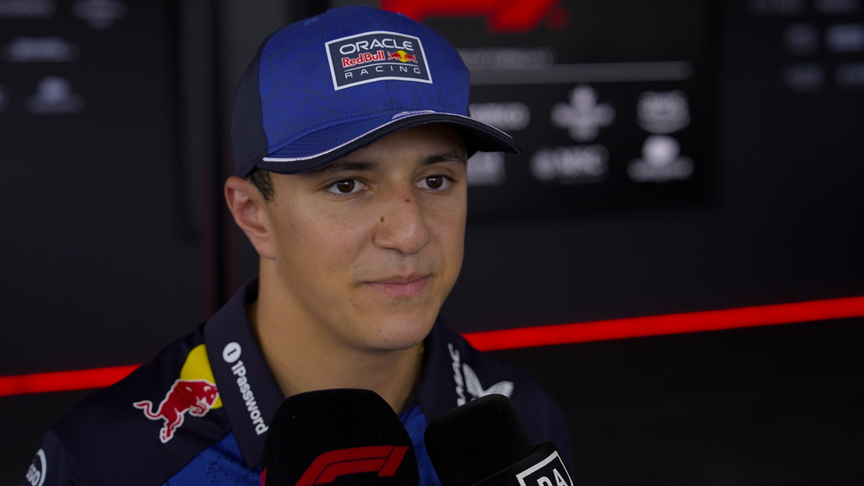 Isack Hadjar looking to bring the fight to McLaren in British Grand Prix