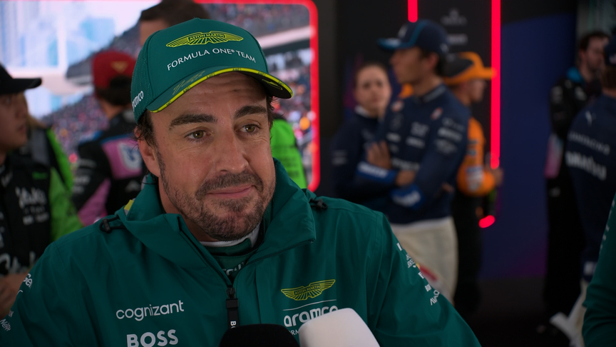 ‘We gave it everything’ – Alonso confirms puncture ended his Shanghai Sprint