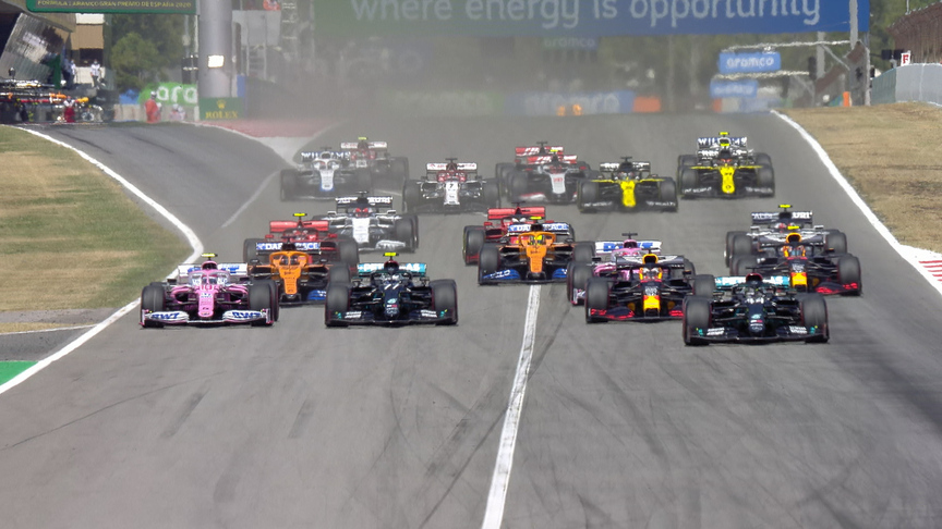 Spanish Grand Prix: Watch the race start at Circuit de Barcelona-Catalunya