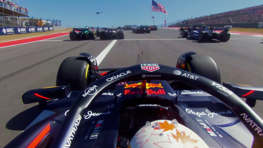 2025 United States Grand Prix: Best race start onboards