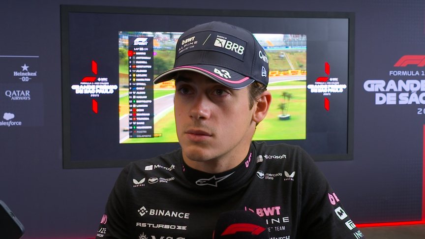 Colapinto explains his ‘strange’ crash in the Sao Paulo Sprint