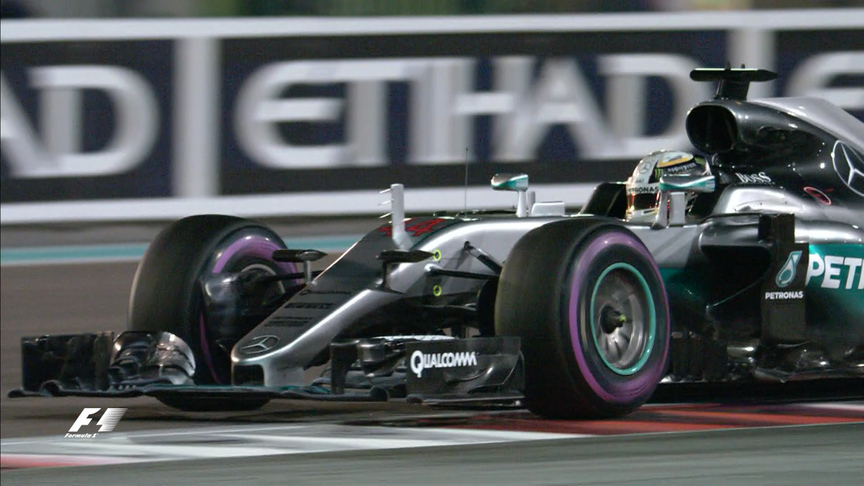 The moment Hamilton snatched pole for the title decider