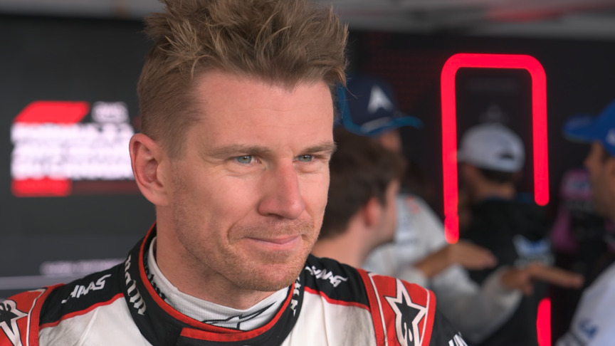 ‘I was bracing for the impact’ – Hulkenberg on just missing the spinning Tsunoda in final laps