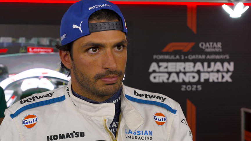 Sainz pinpoints Williams ‘limitation’ after Friday practice in Azerbaijan