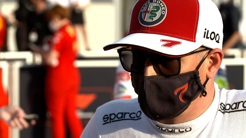 Kimi Räikkönen happy to 'take the point' in 'hectic' Azerbaijan GP