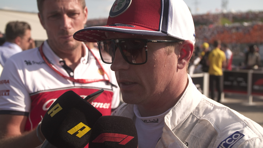 Kimi Raikkonen: 'I didn't expect much today' so P7 is good