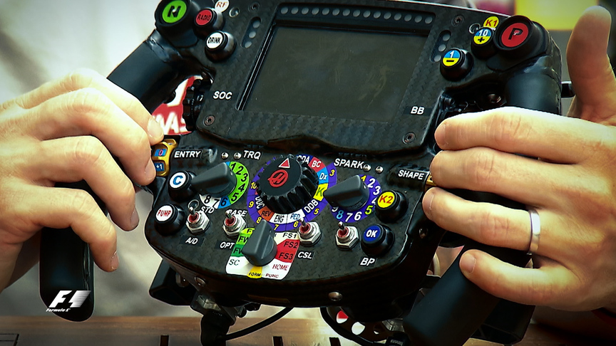 F1 insight: Romain Grosjean's steering wheel guide