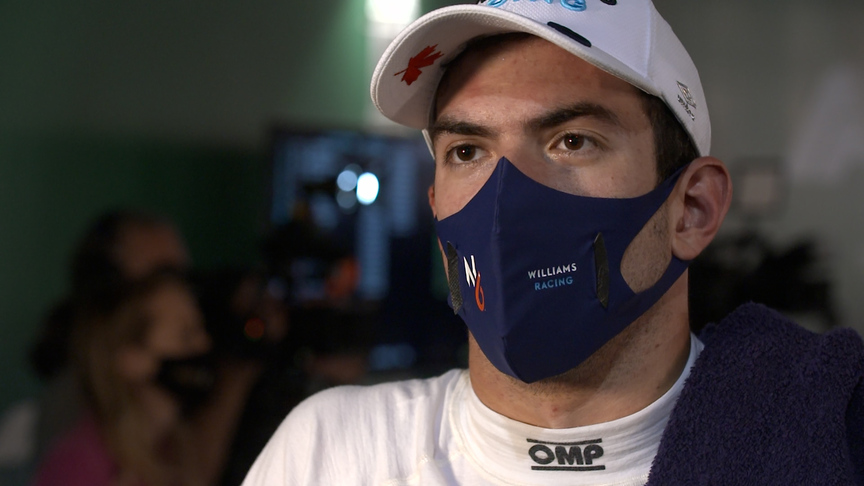 Nicholas Latifi: 'Not ideal' to be so far back after Qatar qualifying