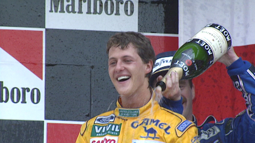 F1 VAULT: Mexico 1992 - Michael Schumacher’s first podium