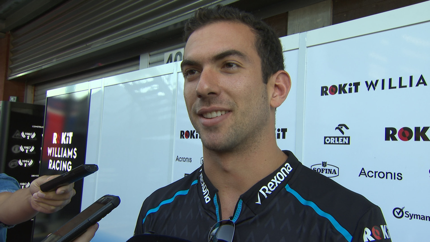 Nicholas Latifi: Very pleased with my performance today