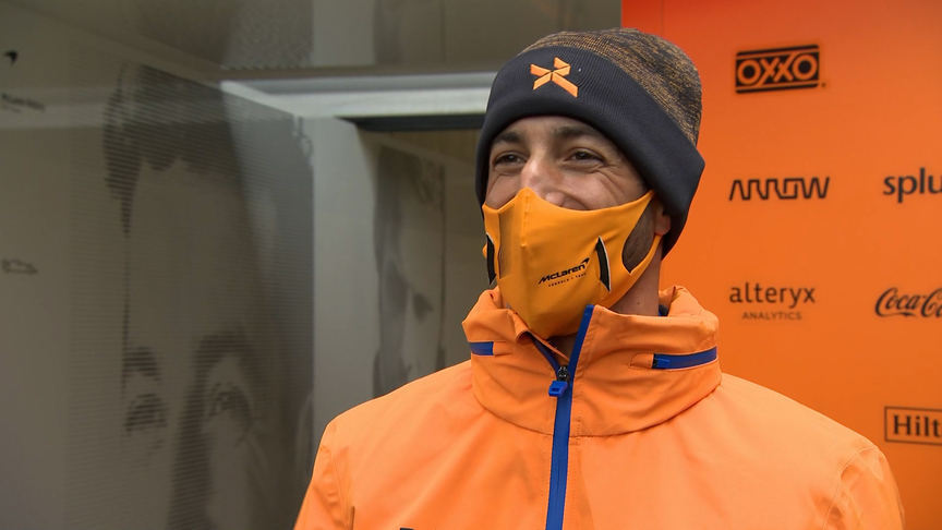 Daniel Ricciardo: 'Nice to get back out there' after summer break