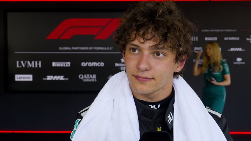 Antonelli feeling ‘quite confident ahead of tomorrow’ despite sitting out FP1
