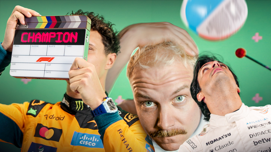 Inside the 2026 F1 titles shoot