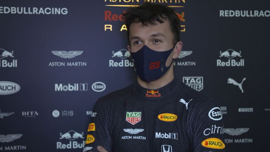 Alexander Albon: Red Bull race pace looks 'positive' for Sakhir Grand Prix