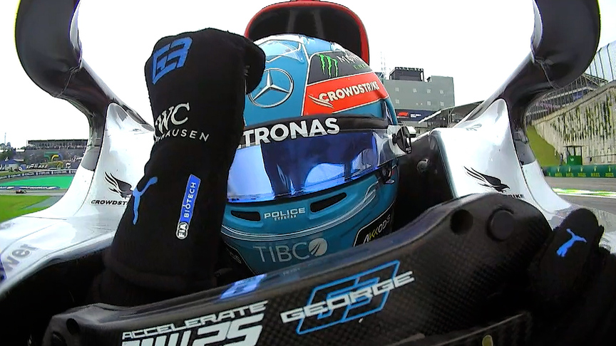 2022 Sao Paulo Grand Prix: Russell crosses the line to seal maiden F1 win – and Mercedes’ first victory of the year