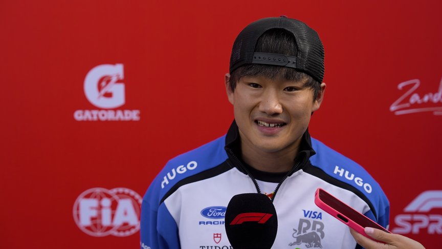 Tsunoda ‘pretty satisfied’ on his return to F1 action after claiming P12 Sprint grid slot