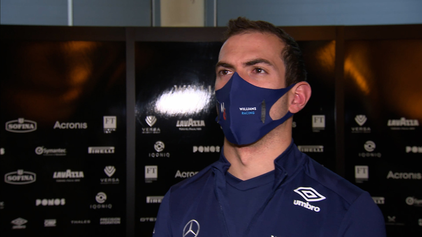 TESTING DAY 2: Nicholas Latifi on what caused his spins