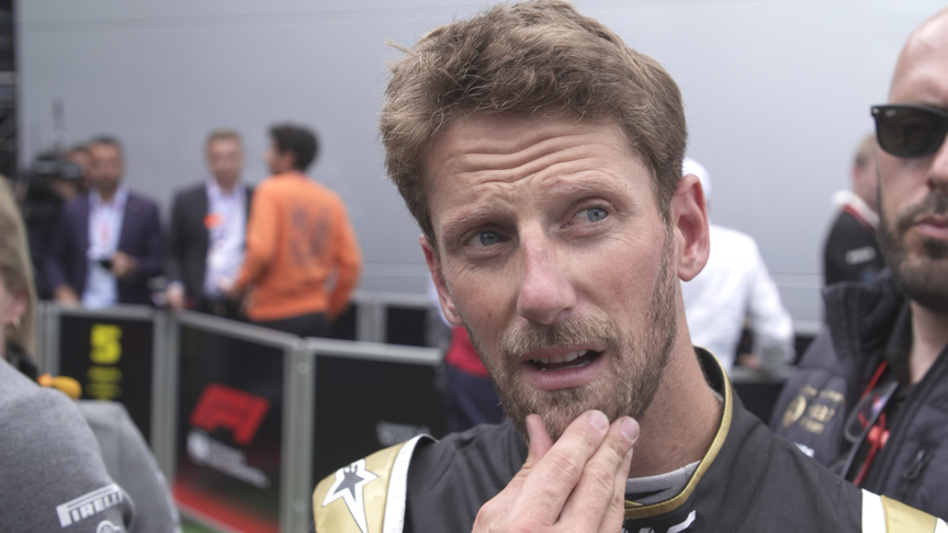 Romain Grosjean: 'I'm very upset' right now