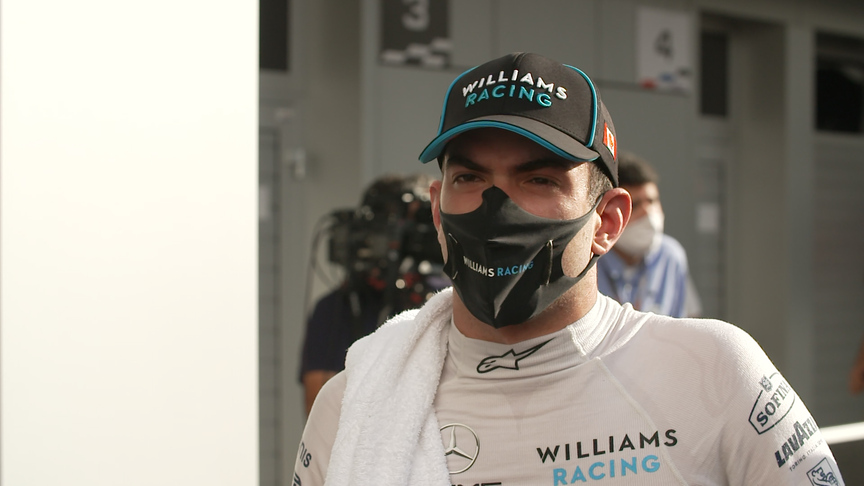 Nicholas Latifi says Russian GP was 'tough race to manage'