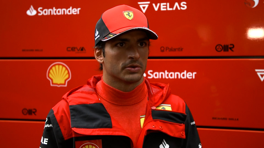 Carlos Sainz 'comfortable and happy with the car' in Belgian GP practice