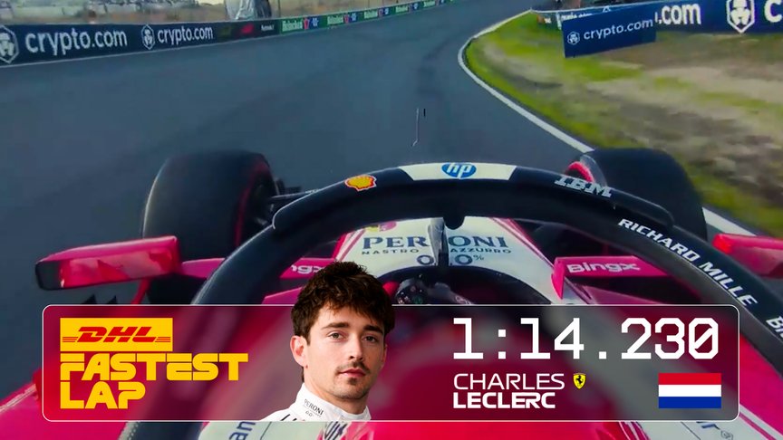 DHL Fastest Lap Award – 2026 Dutch Grand Prix